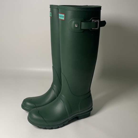 Hunter Tall Rain Boots - sz 37EU / US6 - Picture 2 of 7